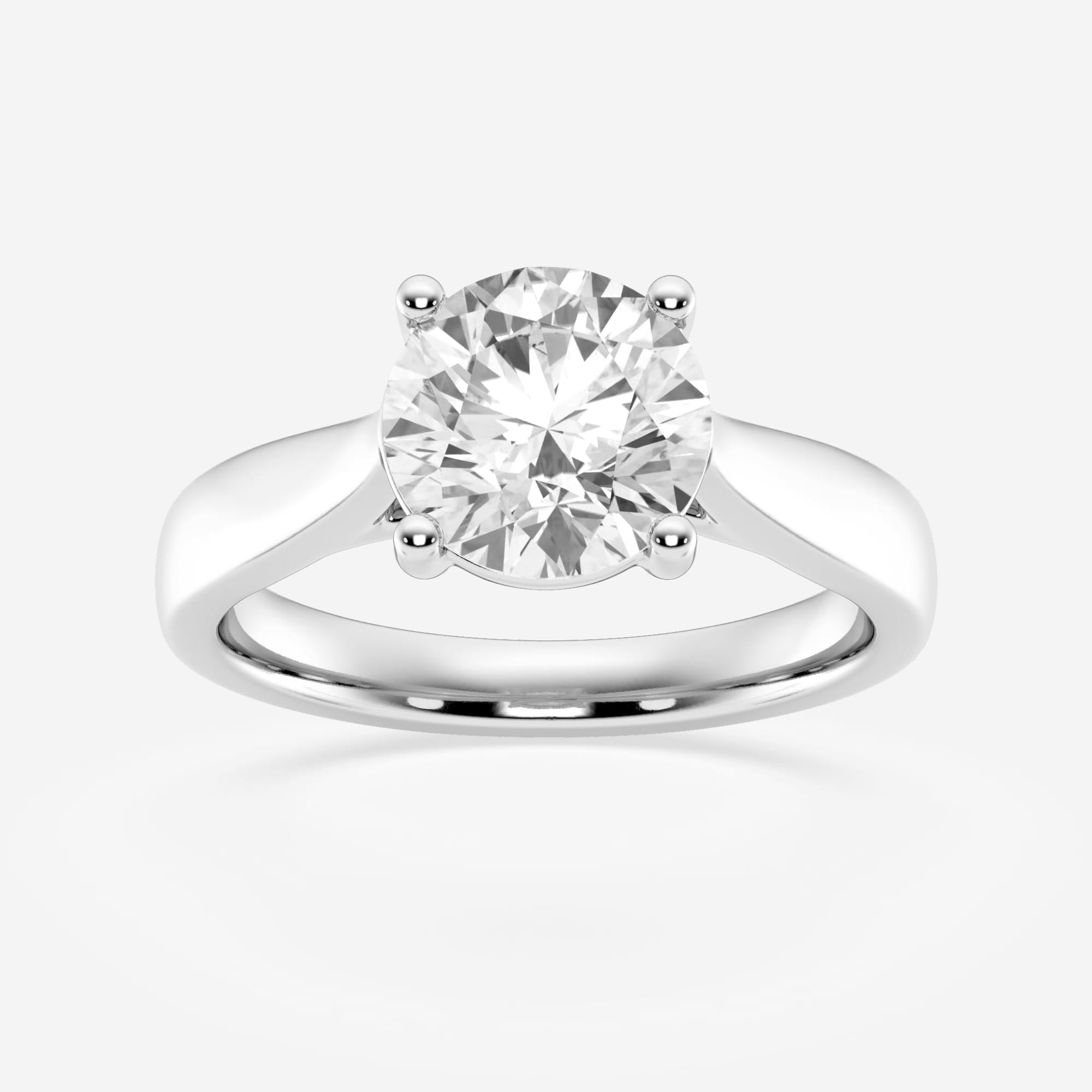 product video for 2 ctw Round Lab Grown Diamond Trellis Solitaire Engagement Ring