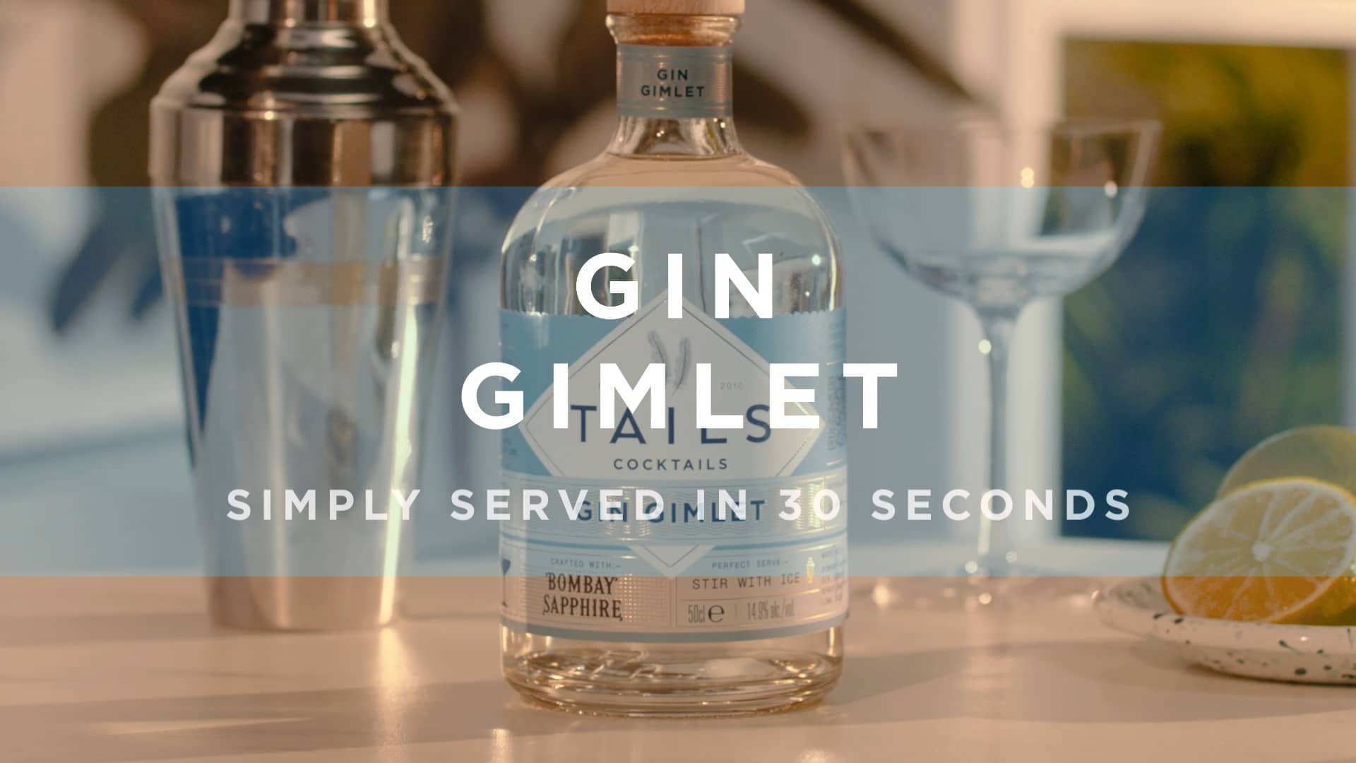 Tails Cocktails Gin Gimlet How To Video on Vimeo