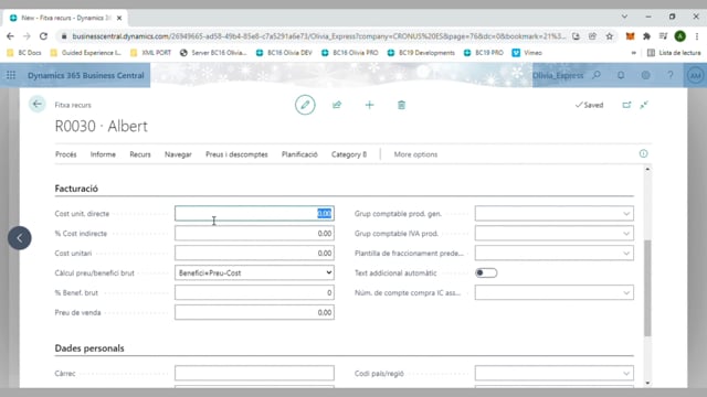 Crear fitxa de recurs