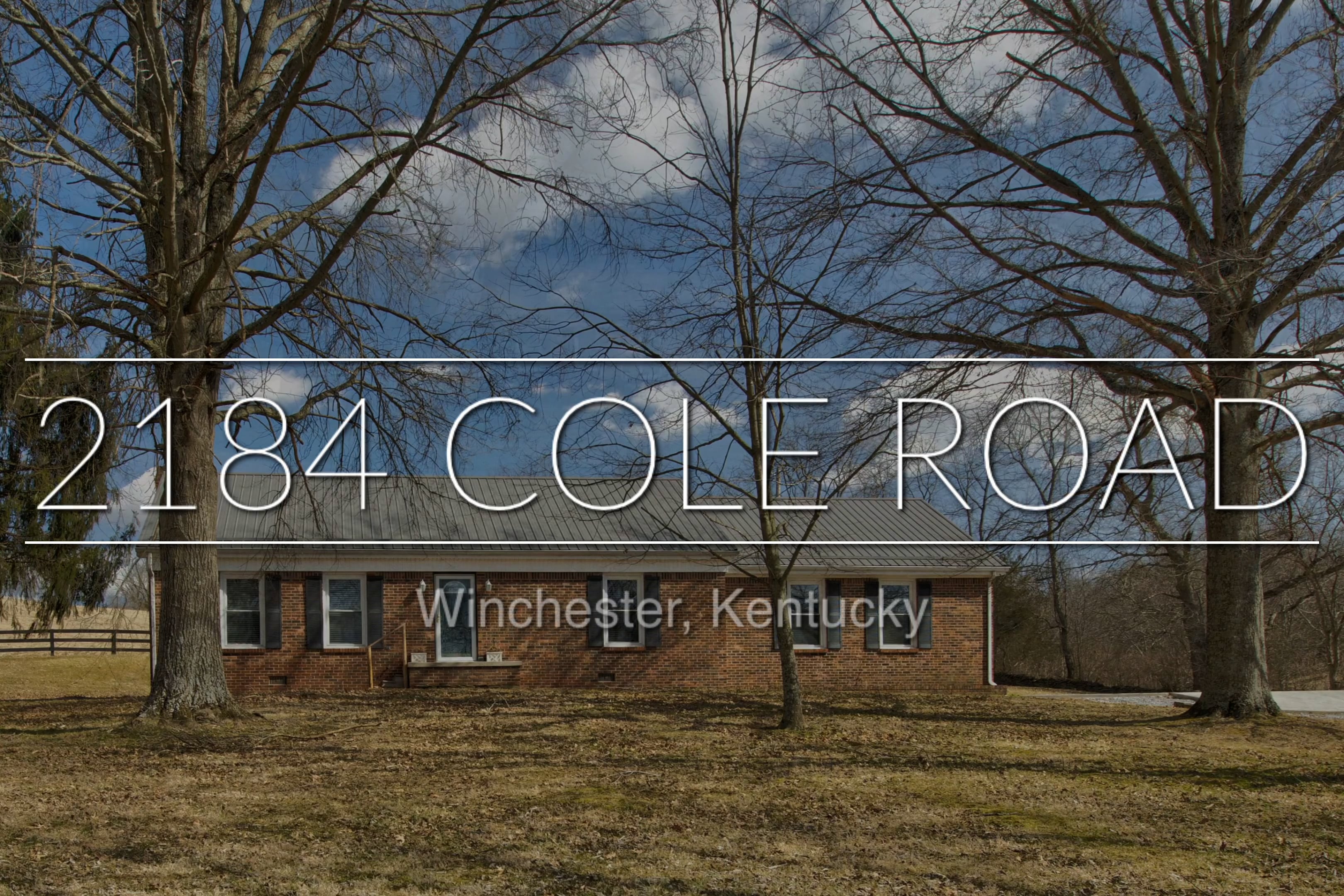 2184 Cole Road on Vimeo