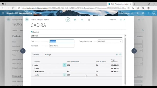 Categories de productes