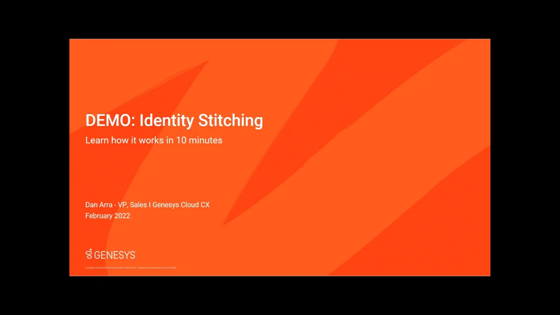 Identity Stitching - GPE on Vimeo