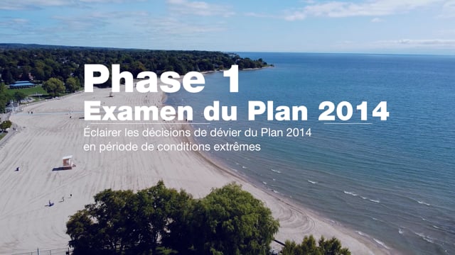 Phase 1 Examen du Plan 2014 : Éclairer les décisions de dévier du Plan 2014 en période de conditions extrêmes