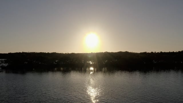 Sunsetting over a beautiful Florida coast