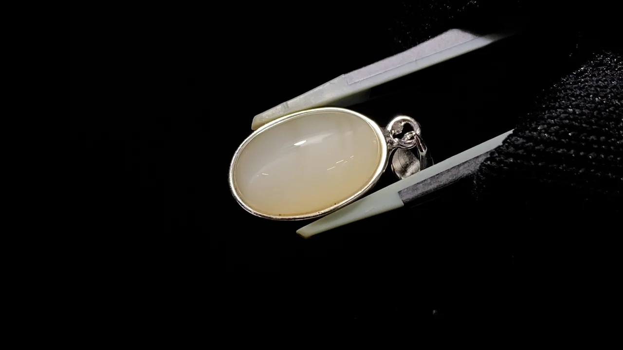 キャッツアイクォーツ ペンダントトップ SILVER925製 NO.23