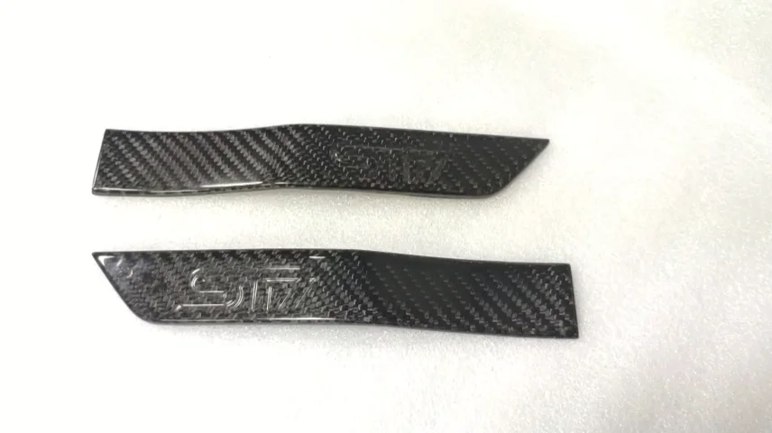 4pcs In A Set - Carbon Fiber Side Mirror Cover For 15~21 Subaru WRX STi - Foto 8