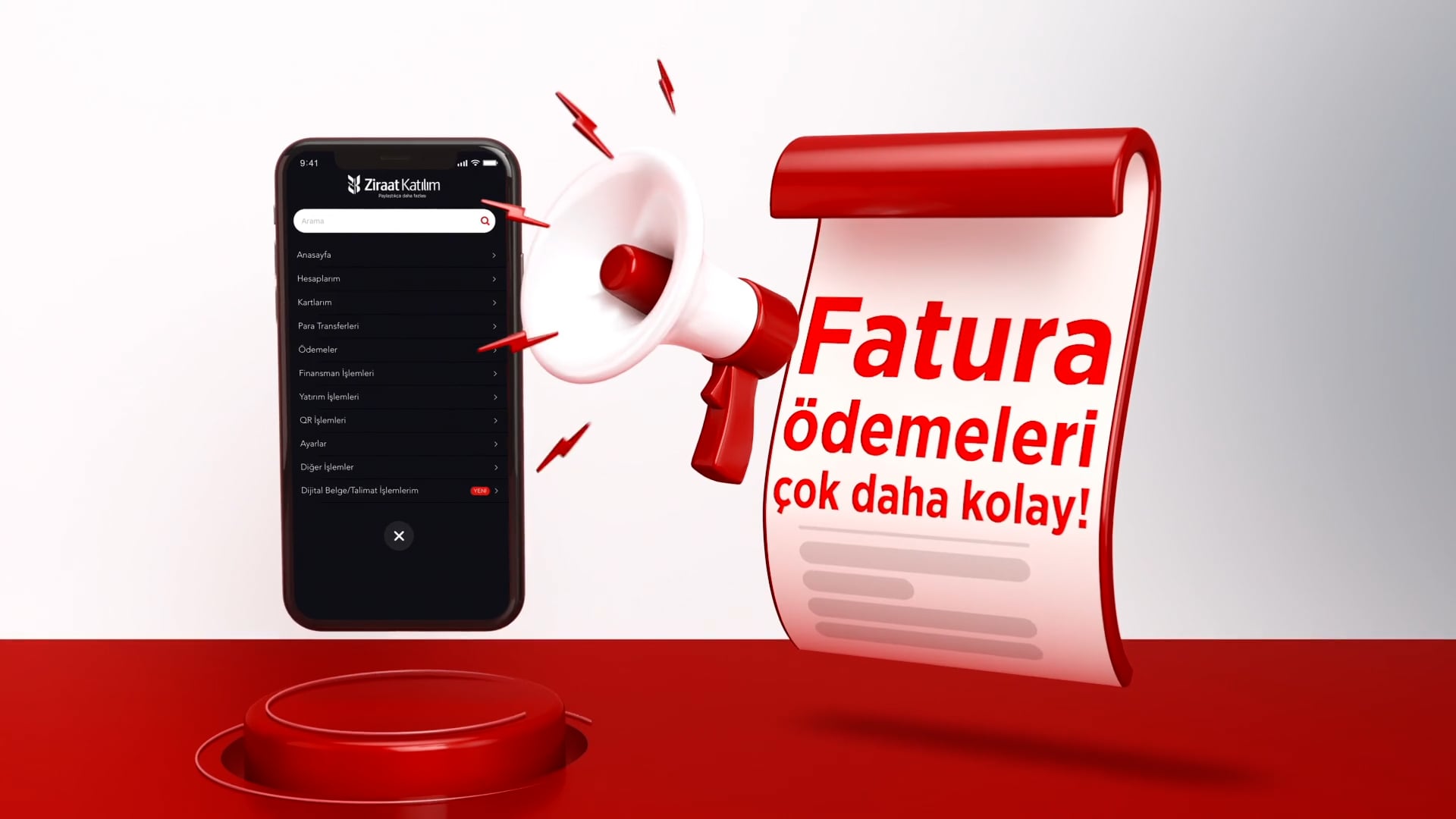 Ziraat Mobil - Fatura Ödemeleri
