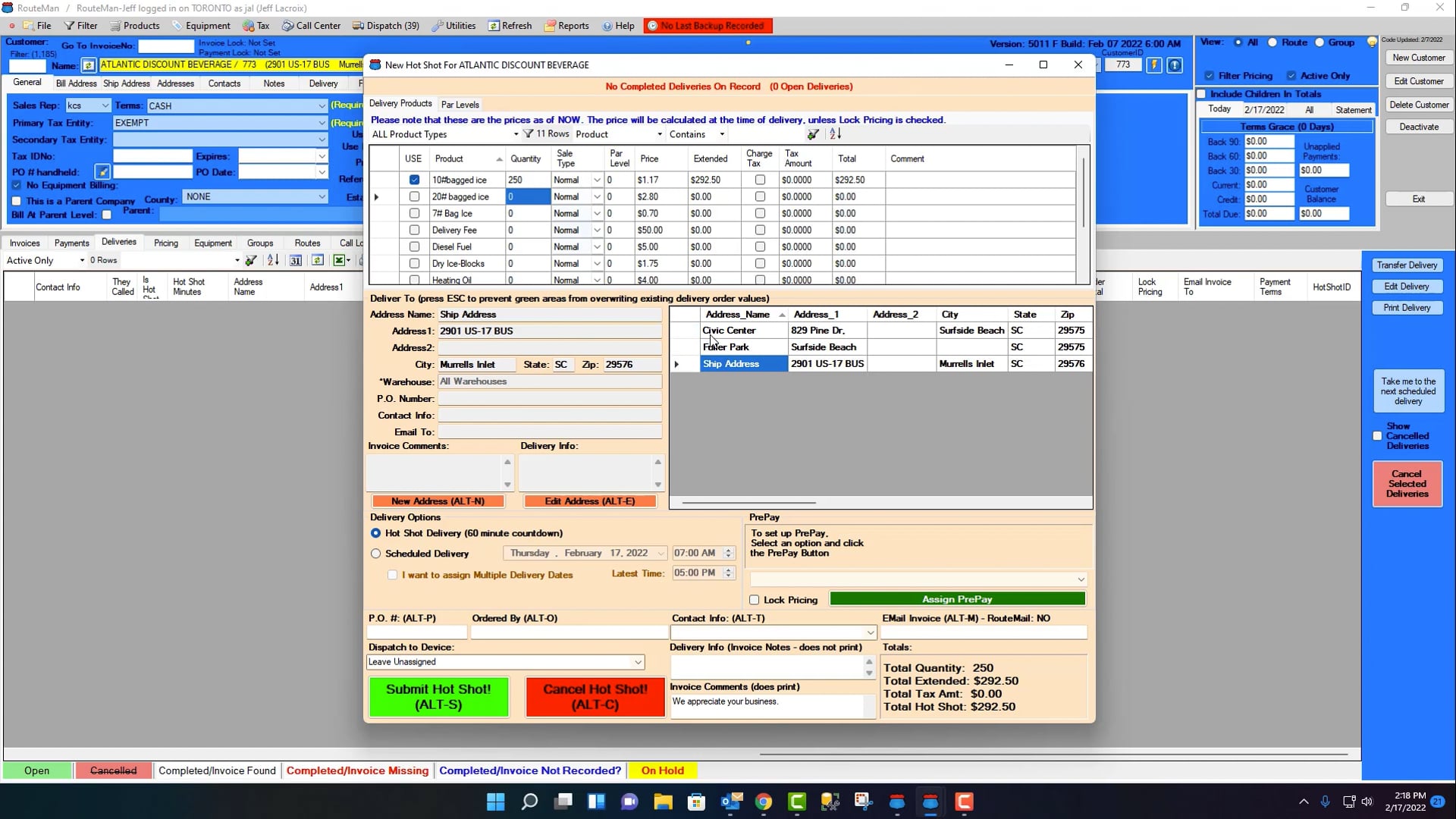 RouteMan Help Videos