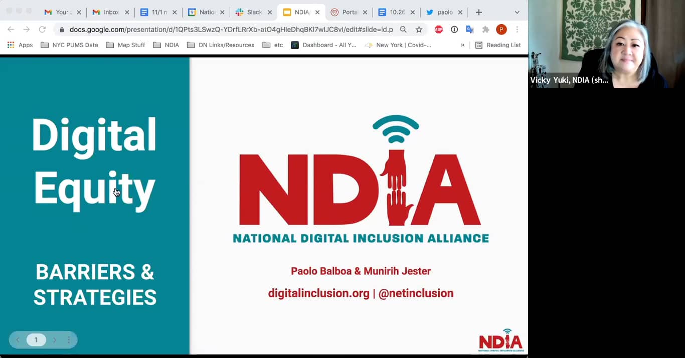 Digital Equity Barriers and Strategies November 9, 2021 on Vimeo