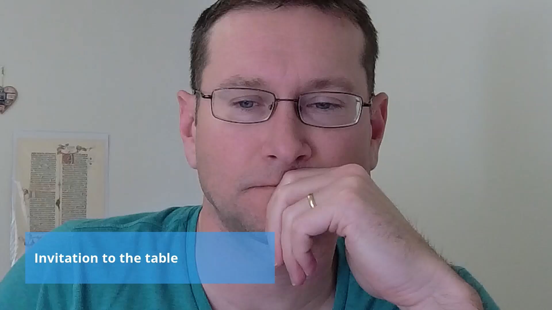 Daily Texts 2 Chronicles 30 8 Luke 14 15 On Vimeo