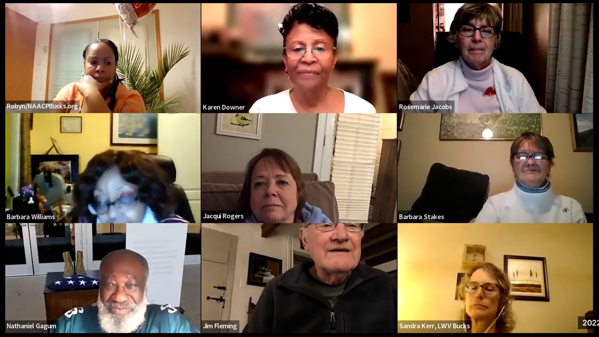 General Membership Meeting February 14, 2022