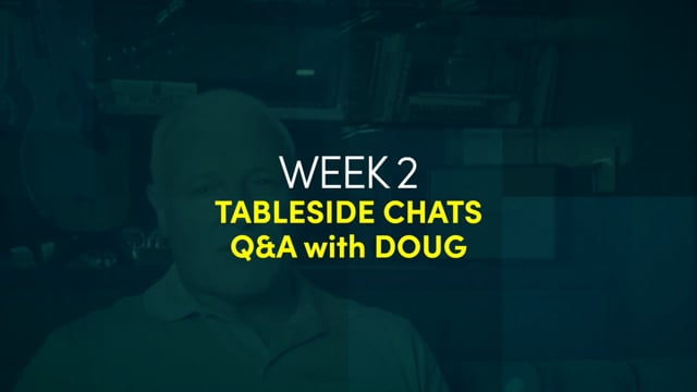 WH Week 2 Tableside Chat
