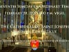 Seventh Sunday in Ordinary Time - February 20, 2022, 4pm Vigil - Cathedral of St. Joseph, Hartford CT