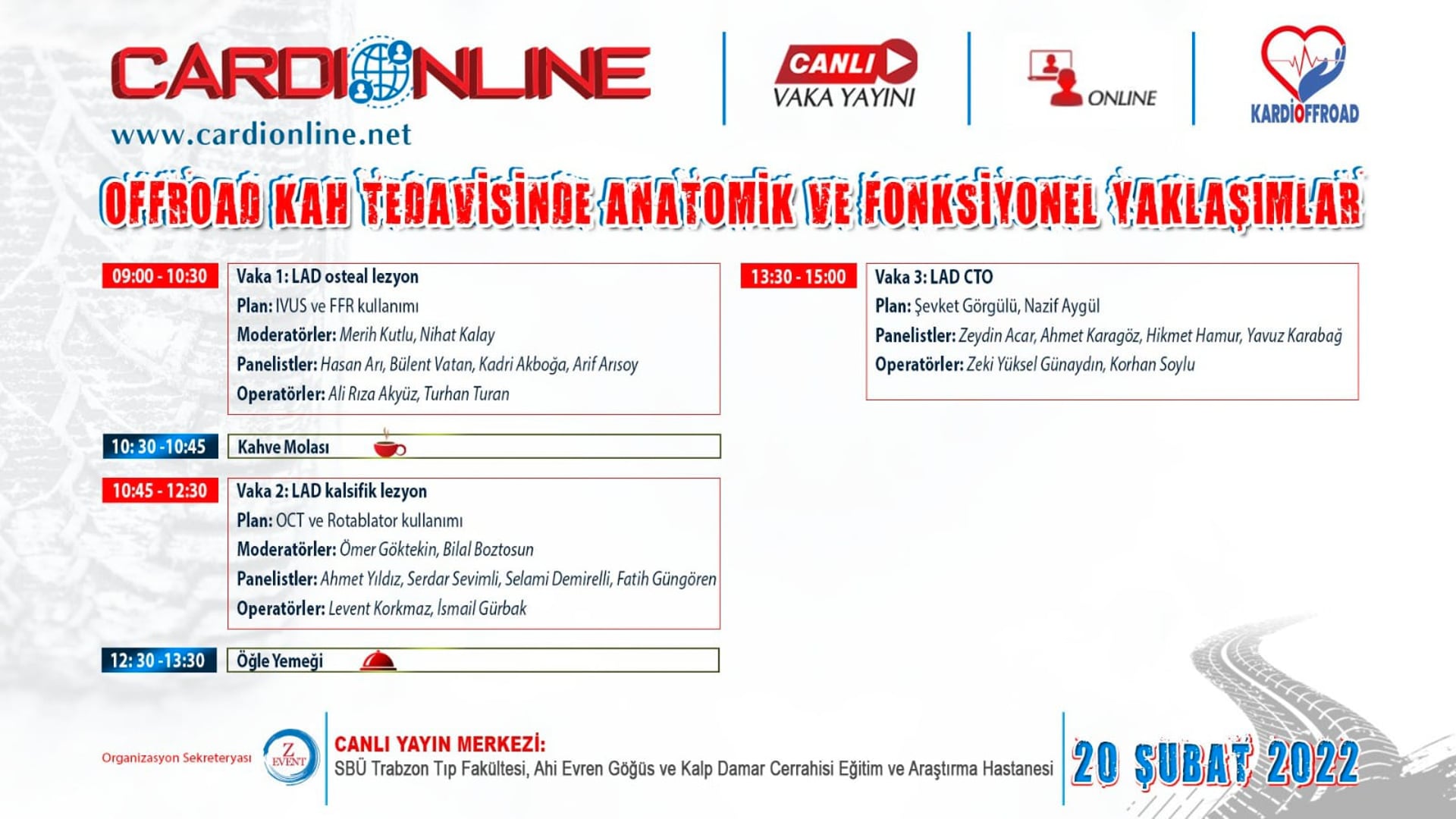 Cardionline Trabzon 20 Şubat