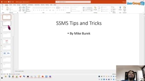 SSMS Tips and Tricks