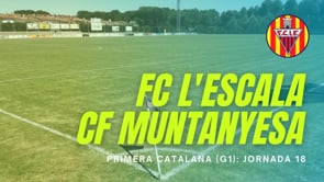 Resum FC l'Escala 0 - 1 CF Muntanyesa