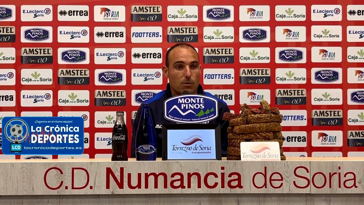 IVÁN MARTÍNEZ (Entrenador Ejea) CD Numancia	 3-0 SD Ejea / J 22 / 2ª RFEF - Grupo 3 / Fuente: Facebook SD Ejea