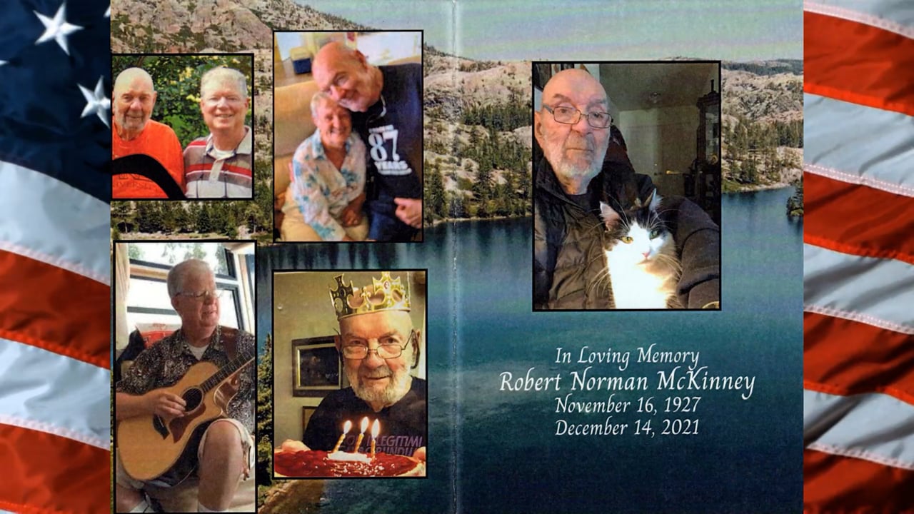 Robert Norman McKinney ~ Military Funeral with Honors at Riverside National Cemetery