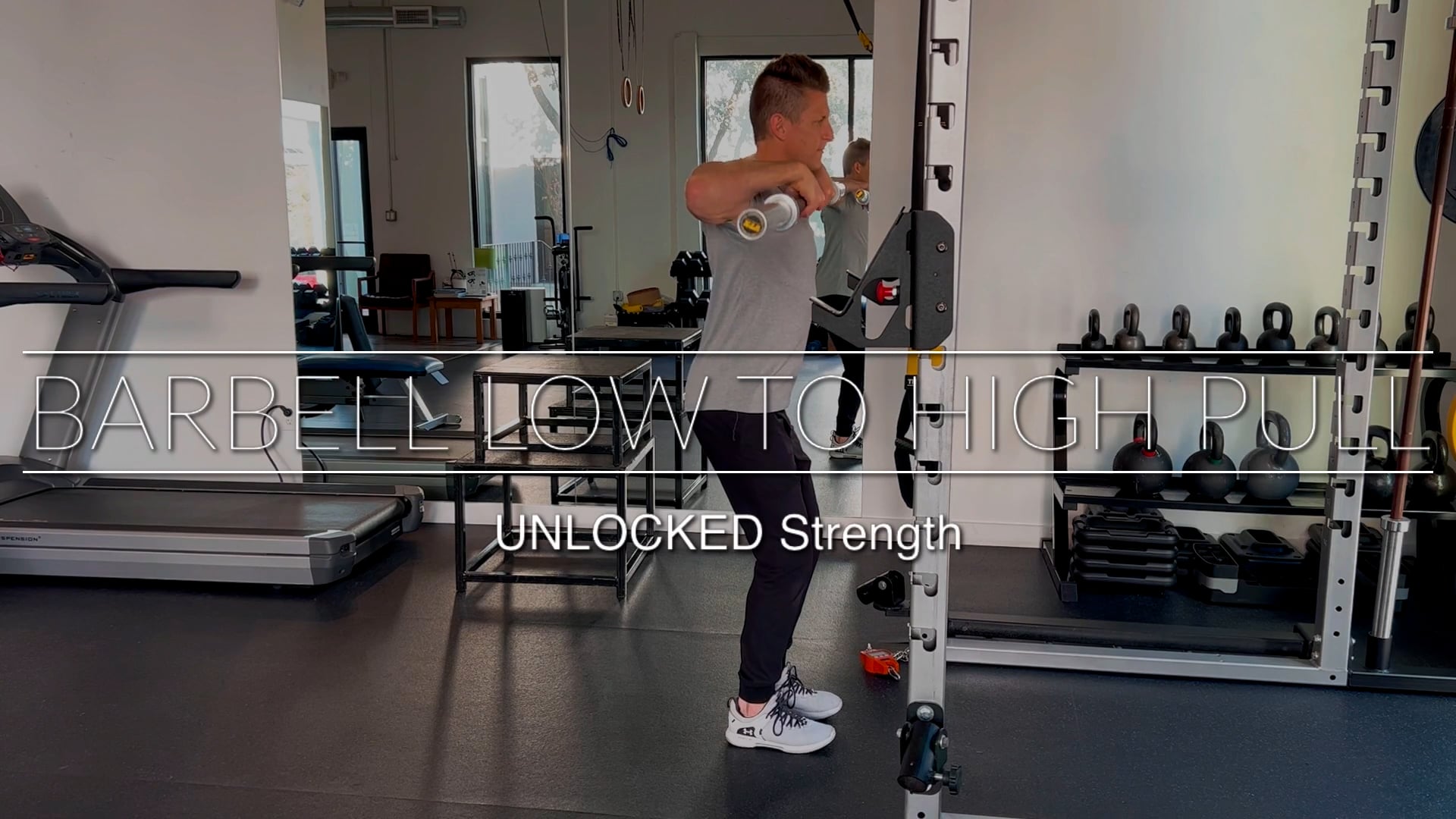 Barbell Low To High Pull on Vimeo