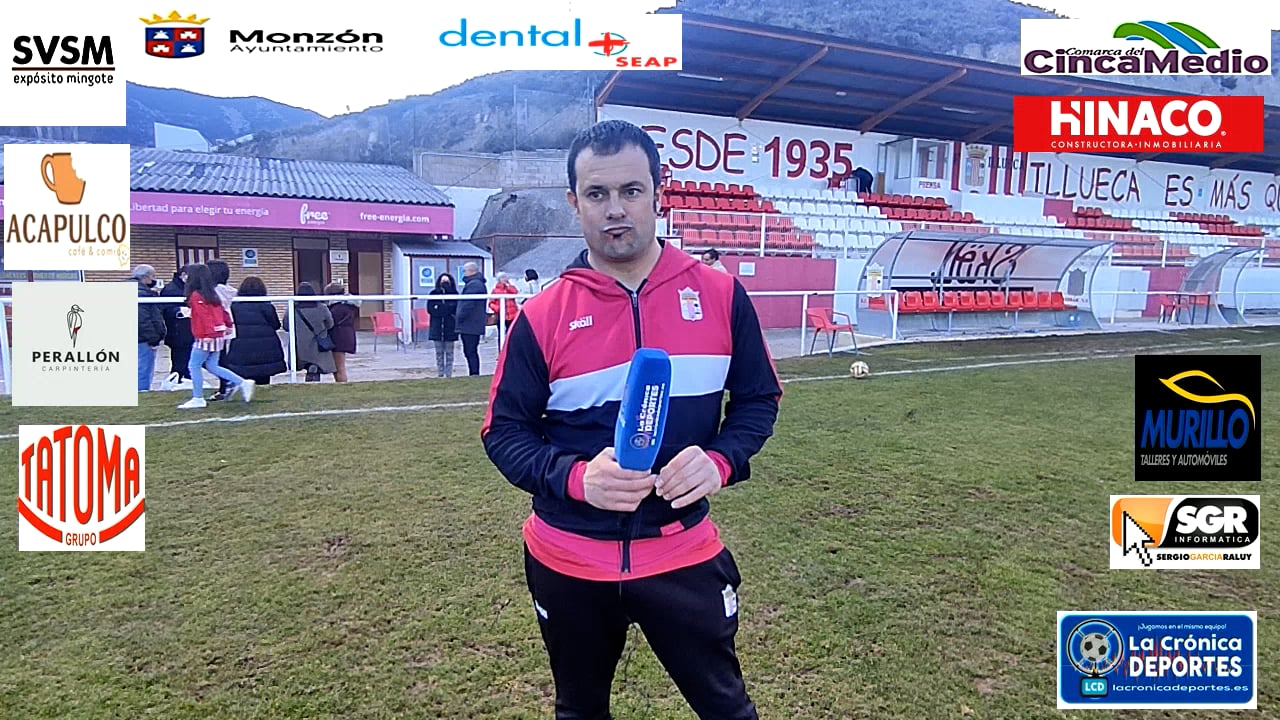 JAVIER ROMERO (Entrenador Illueca) Illueca 2-2 At.Monzón / J 24 / 3ª División