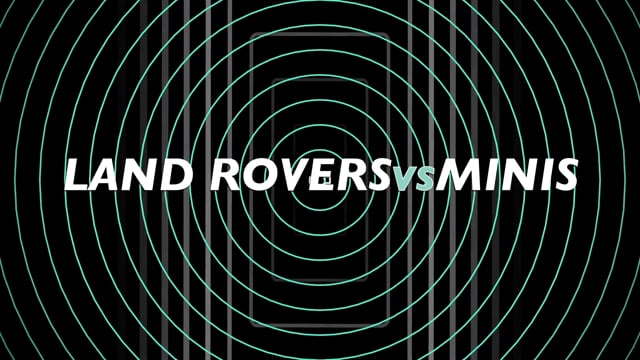 Land Rovers vs. Minis.mp4