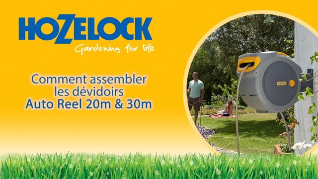 to assemble the Hozelock 20m & 30m Auto Reel - French on Vimeo