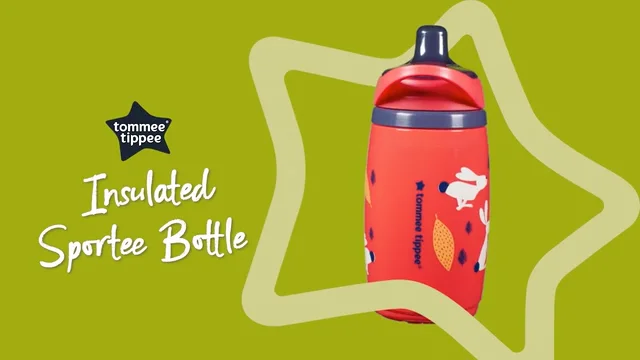 Tommee Tippee Superstar Insulated Sportee Water Bottle Assortment 1PK