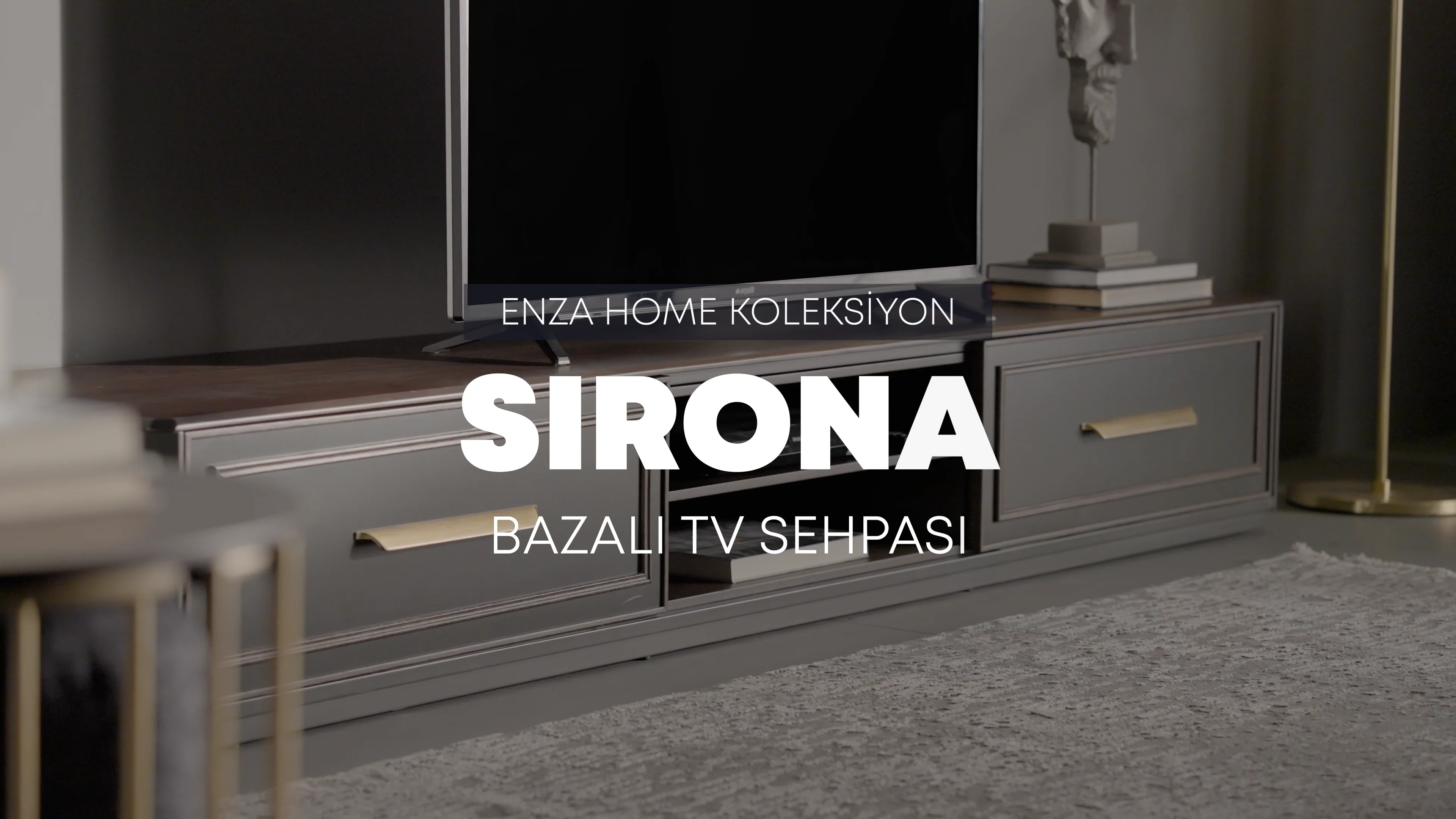 Sirona TV Sehpası, 234x36 cm (GxY) | Enza Home