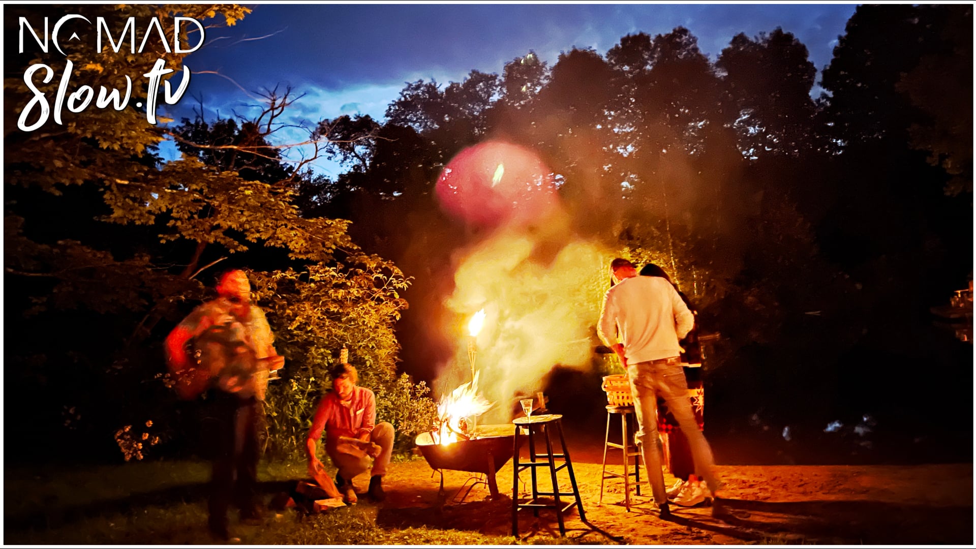 Nils Feeding the Fire