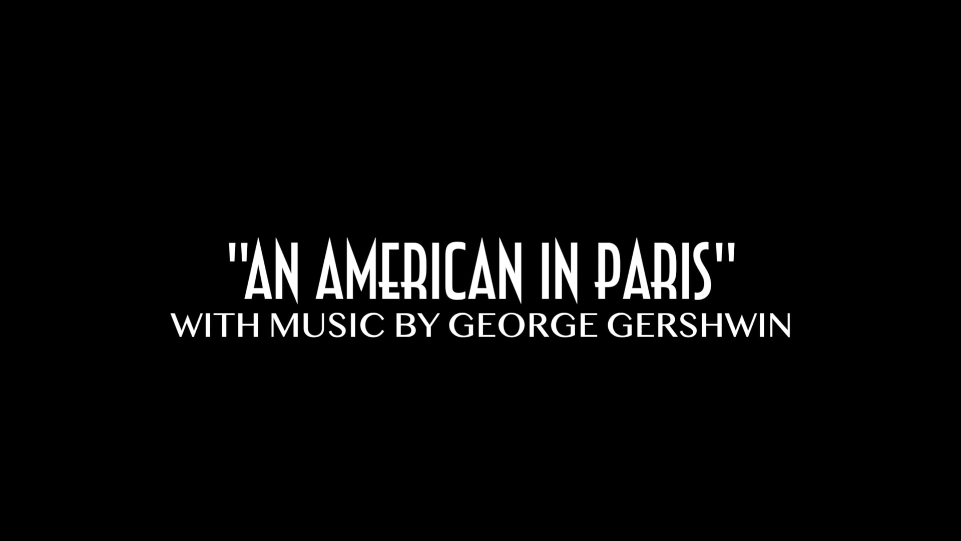 AN AMERICAN IN PARIS trailer