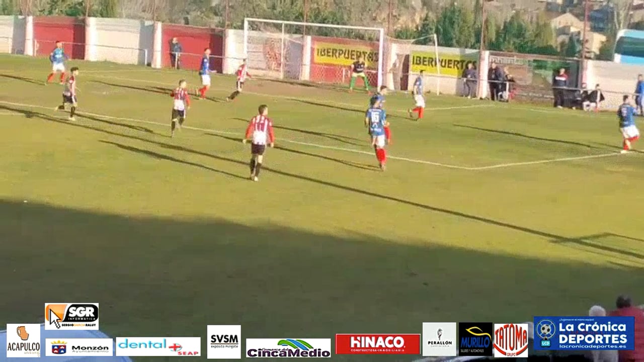 (RESUMEN y GOLES) Illueca 2-2 At.Monzón / J 24 / 3ª División