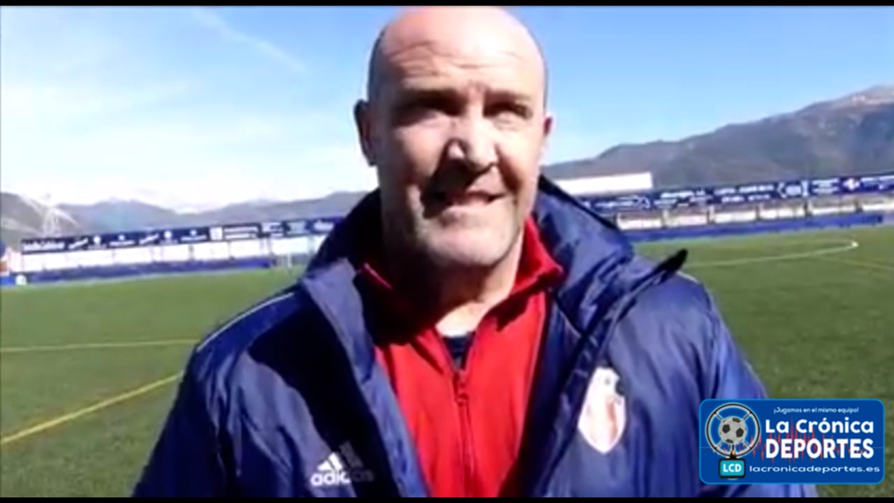 ROBERTO FANDOS (Entrenador Sabiñánigo) Sabiñánigo 3-1 Montecarlo / J21 / Pref. Gr1 Fuente: Facebook Deporte Cantera Sabiñánigo