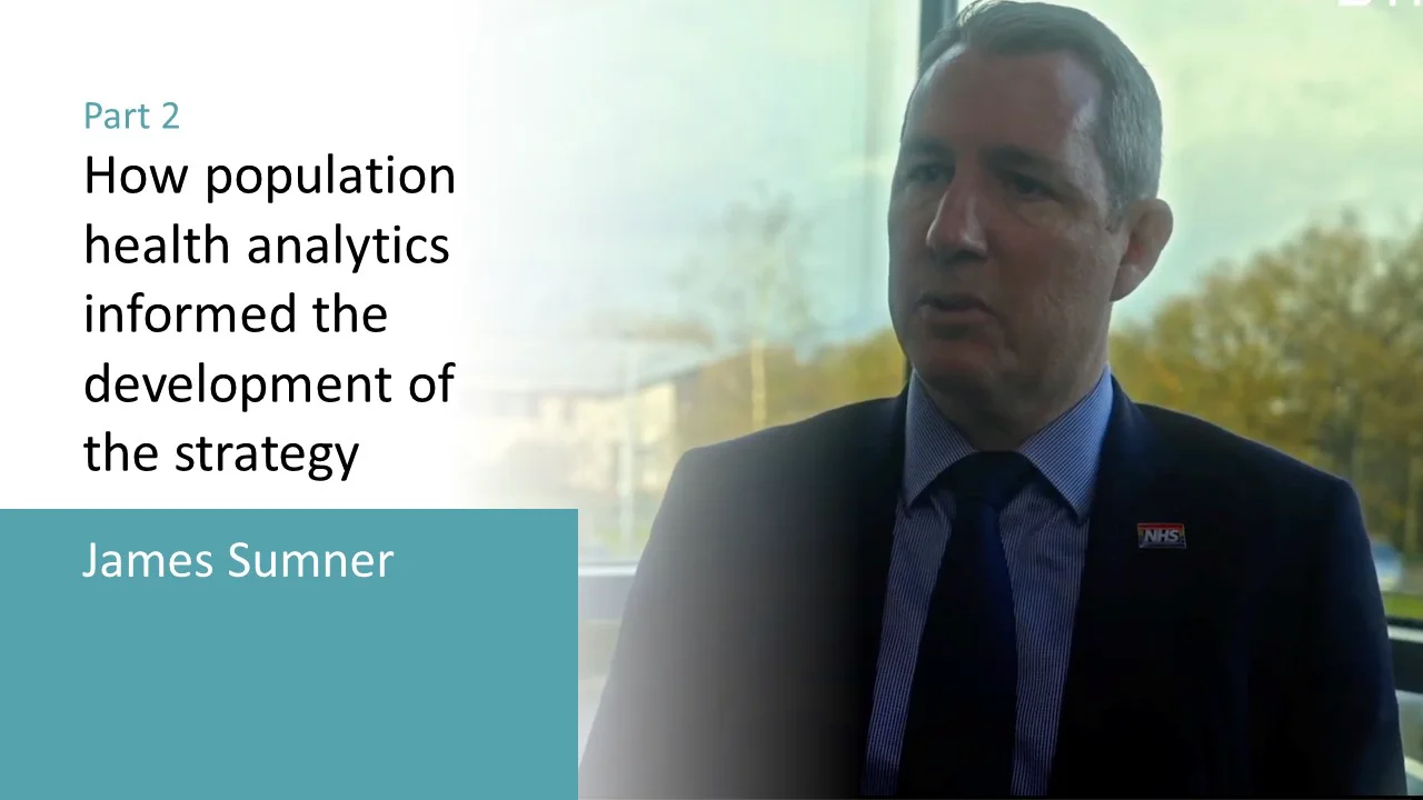 James Sumner - Population Health Analytics in Action on Vimeo