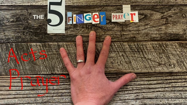 The 5 Finger Prayer