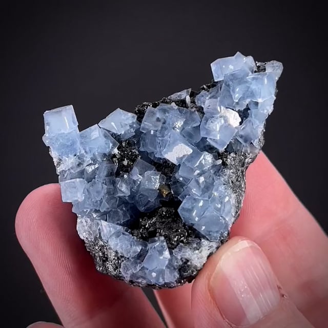 Fluorite with Chalcopyrite (ex Weaver)