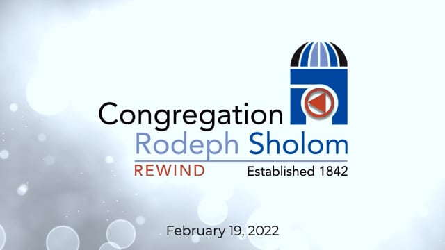 Shabbat Morning 2/19/2022