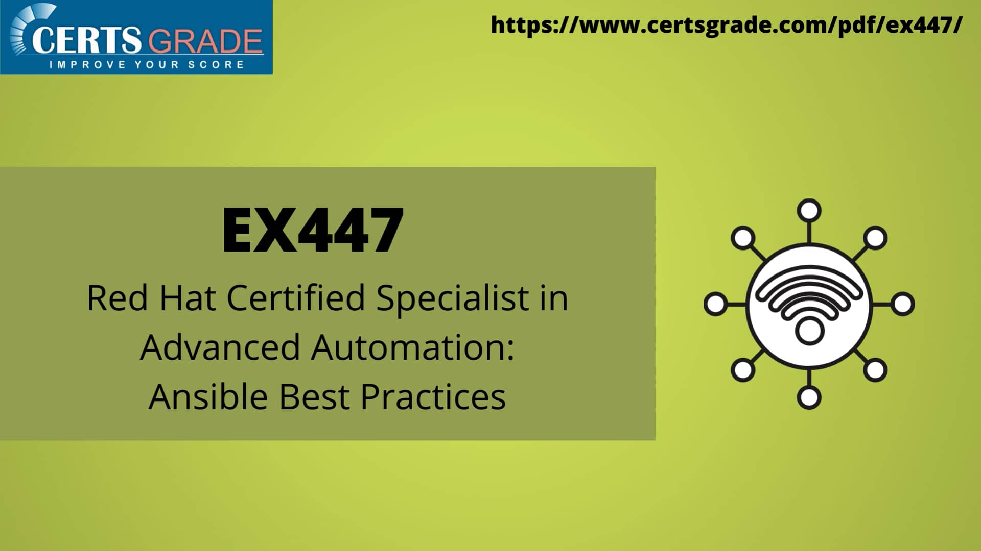 EX447 Red Hat Certified Specialist in Advanced Automation Ansible Best