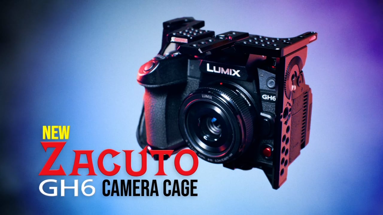 Zacuto's Panasonic GH6 Cage & Accessories