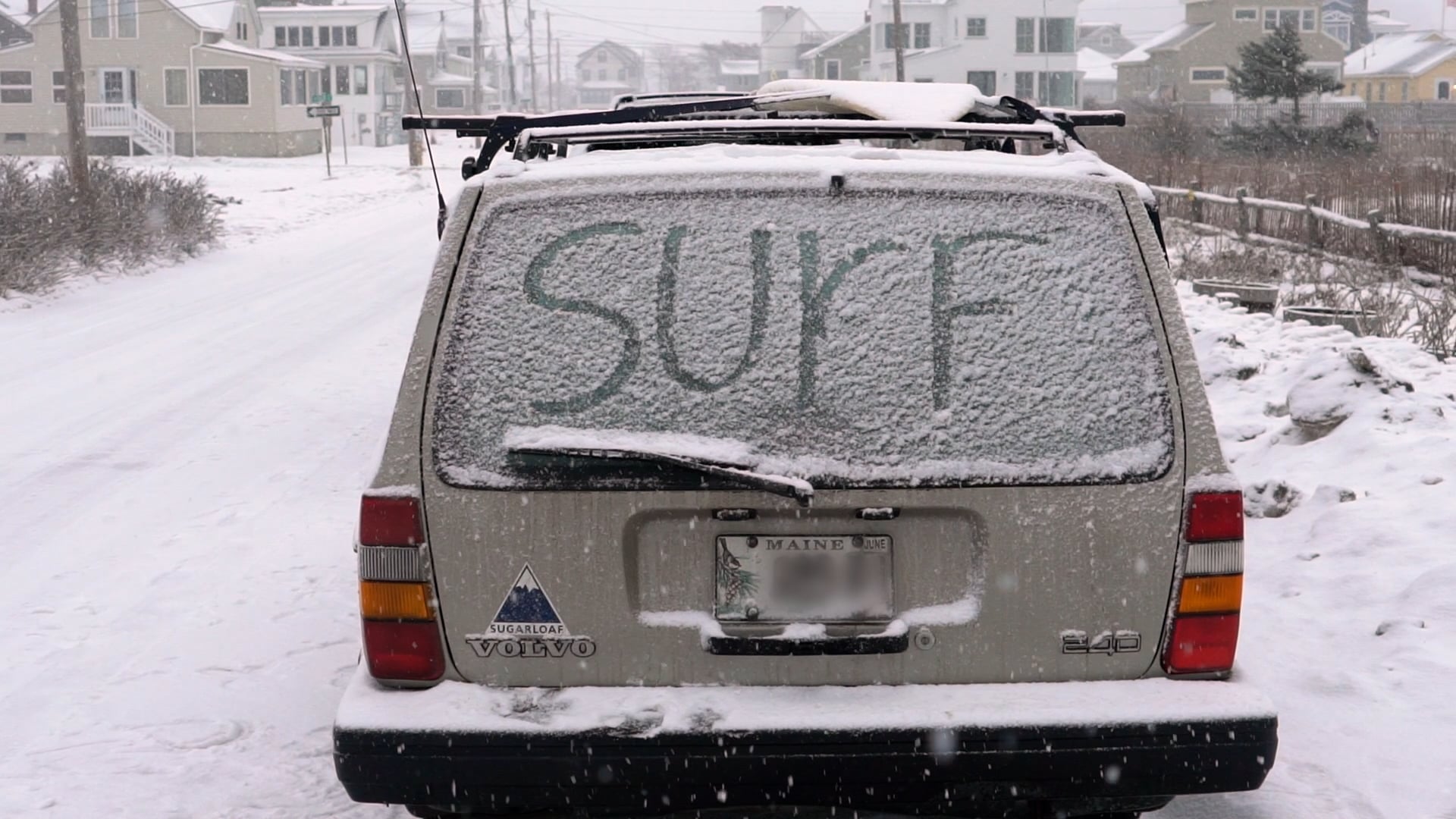 Maine Winter Surfing 2022