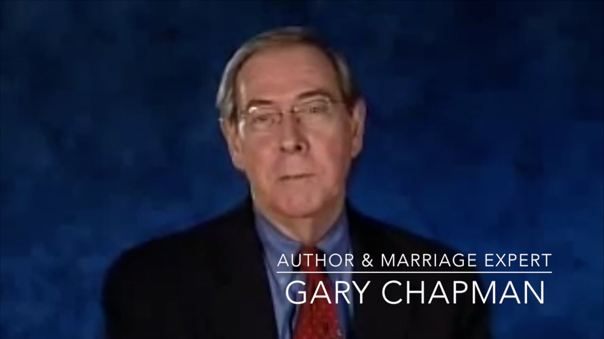 Gary Chapman - United Marriage Encounter Promo