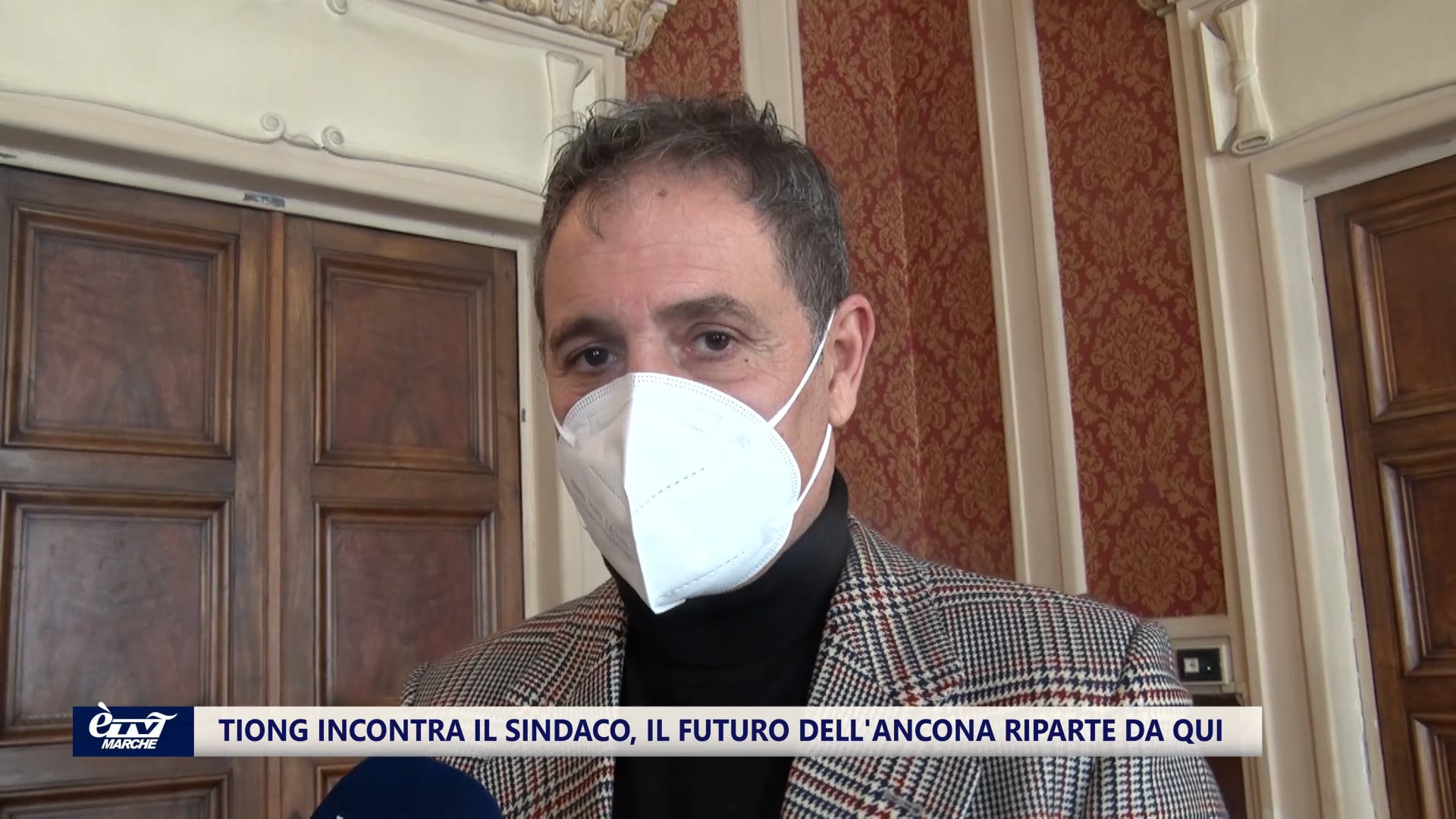 Tiong incontra il sindaco e gli assessori di Ancona. Il futuro dell'Ancona Matelica riparte da qui - VIDEO