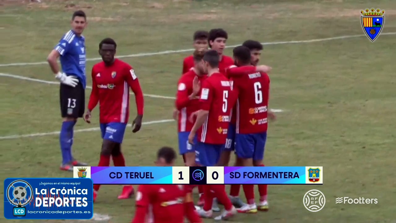 (RESUMEN y GOL) CD Teruel 1-0 SD Formentera / J 22 / 2ª RFEF - Grupo 3 / Fuente: YouTube CD Teruel