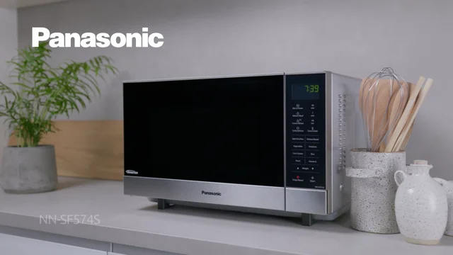 Panasonic flatbed microwave deals black