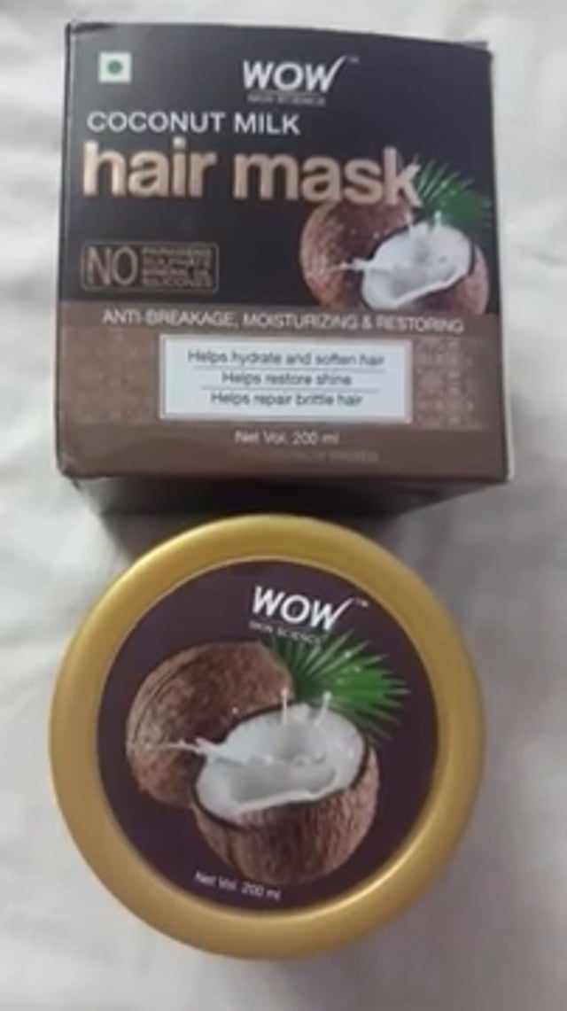 WOW skin science - Coconut Milk Hair Mask.