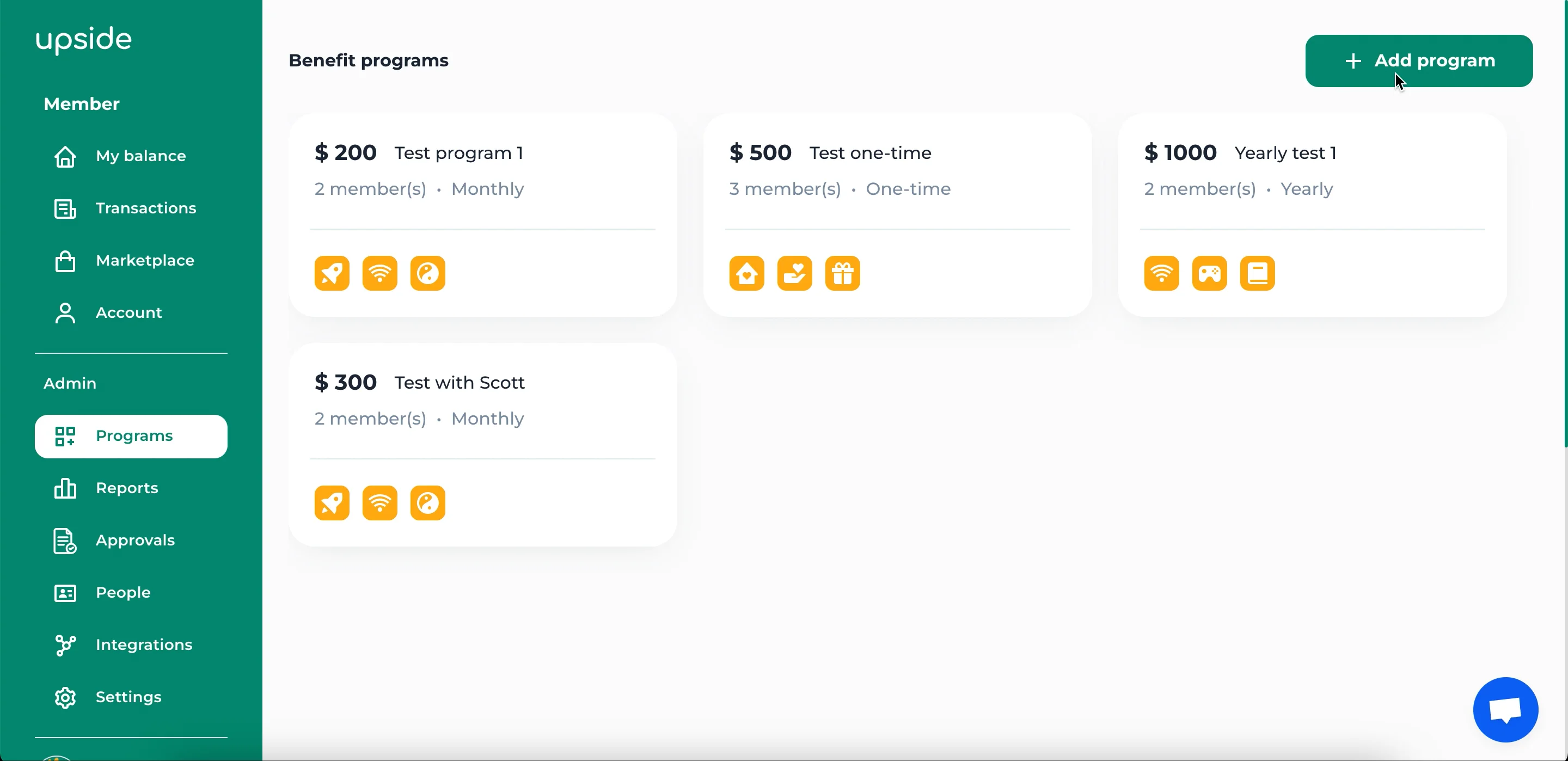 Programs on Vimeo