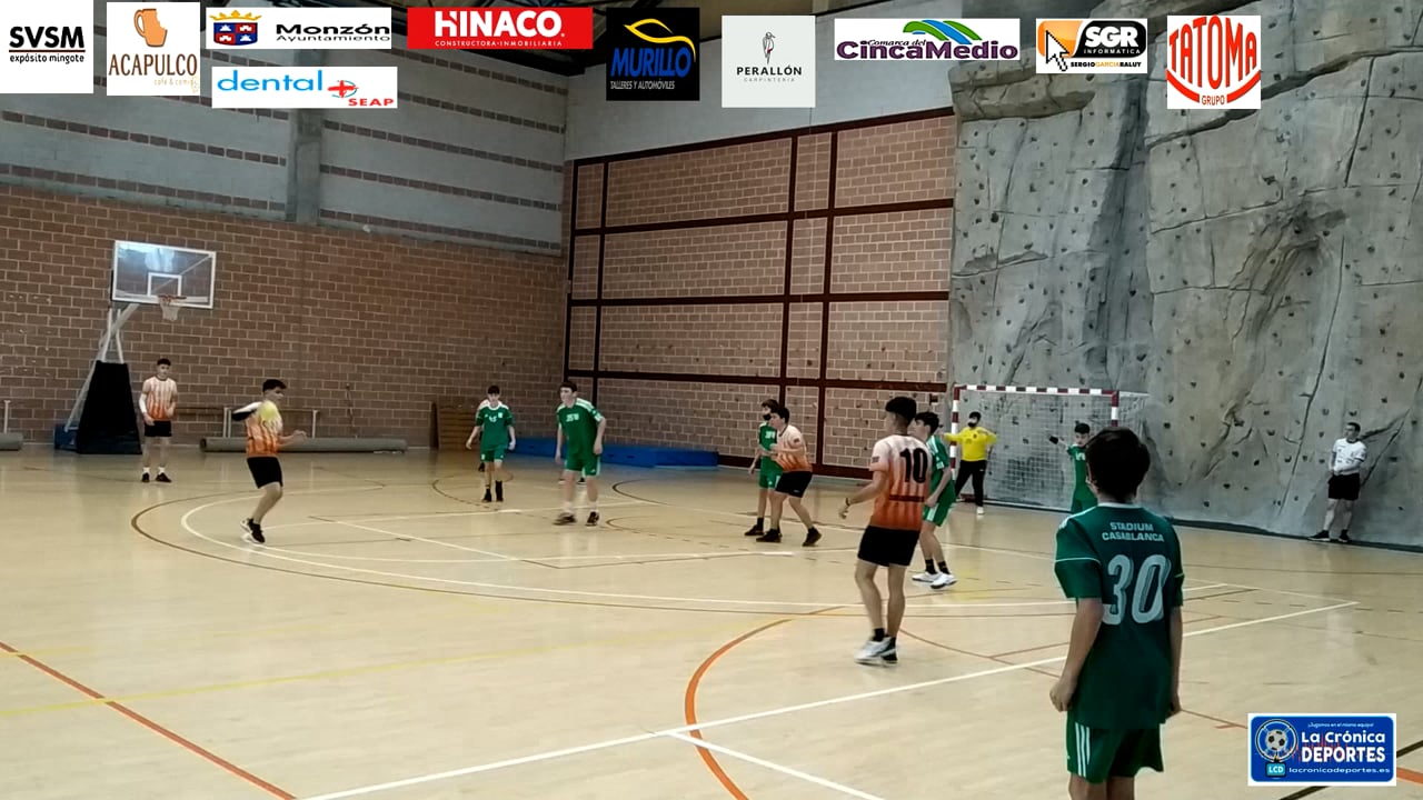 Balonmano Autónomica Cadete Grupo C Gimnasio CDM Monzón-12-14-Stadium Casablanca