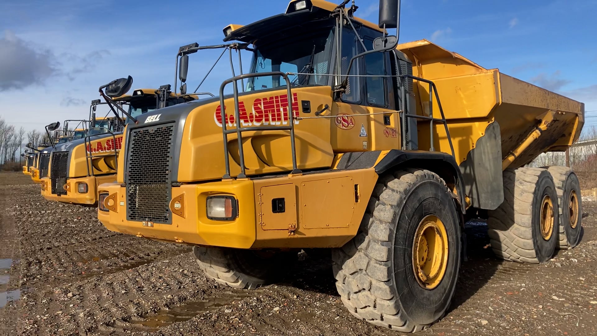 Bell B40D 6x6 Articulated Dumptruck - GA Smith Asset Disposal - 8th ...