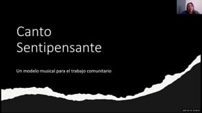 Canto Sentipensante un modelo musical para el trabajo comunitario