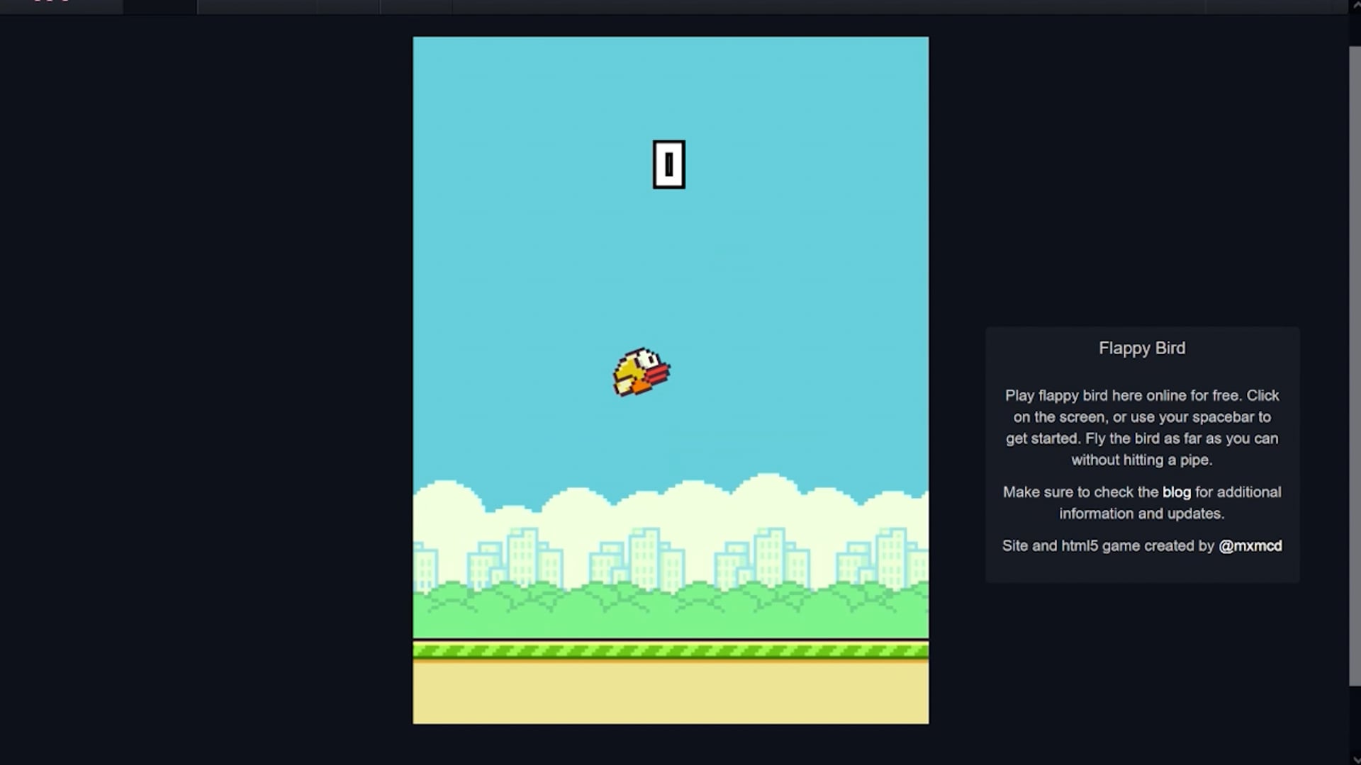 flappy bird tour jumelle