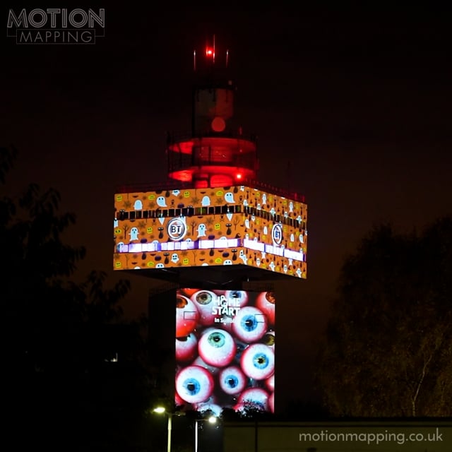 BT Tower Halloween 2021